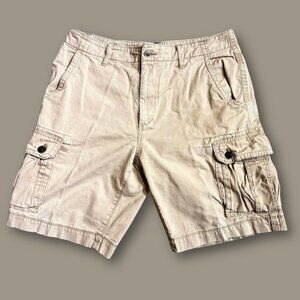 Arizona Jean Co Cargo Shorts Size 32 Men’s Casual Utility Cotton Pockets Relaxed